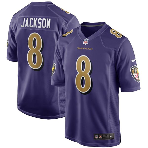 Infant Nike Lamar Jackson Purple Baltimore Ravens Game Jersey 