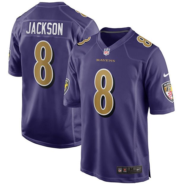 Lamar Jackson Nike jersey. New with tags. Large much too big. Wears like XL