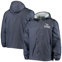 Korea Made NFL Tennessee Titans Jacket with Retractable Hood (XXL