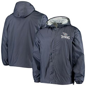 Men's Dunbrooke Navy Tennessee Titans Logo Legacy Stadium Full-Zip Jacket