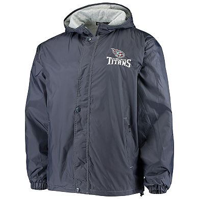 Men's Dunbrooke Navy Tennessee Titans Logo Legacy Stadium Full-Zip Jacket