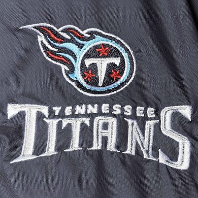 Men's Dunbrooke Navy Tennessee Titans Logo Legacy Stadium Full-Zip Jacket