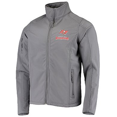 Men's Dunbrooke Pewter Tampa Bay Buccaneers Sonoma Softshell Full-Zip Jacket