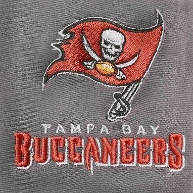 Men's Dunbrooke Pewter Tampa Bay Buccaneers Sonoma Softshell Full-Zip Jacket