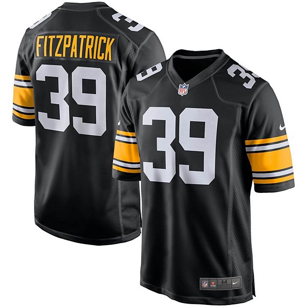 Men's Nike Minkah Fitzpatrick Black Pittsburgh Steelers Alternate ...