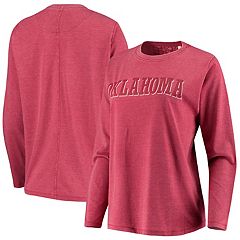 Men's Red Louisville Cardinals Split Tonal Long Sleeve T-Shirt 