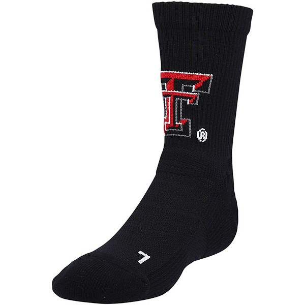 Youth Under Armour Black Texas Tech Red Raiders Unrivaled Crew Socks