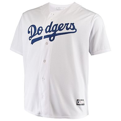 Men's Mookie Betts White Los Angeles Dodgers Big & Tall Replica Player Jersey