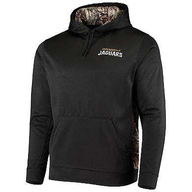 Men's Dunbrooke Black/Realtree Camo Jacksonville Jaguars Logo Ranger Pullover Hoodie