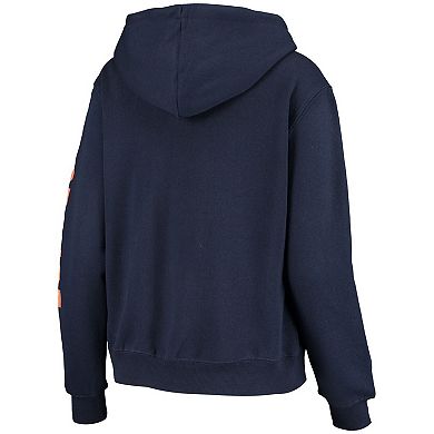 Women's Colosseum Navy Syracuse Orange Loud and Proud Pullover Hoodie