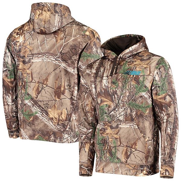 Men's Dunbrooke Realtree Camo Carolina Panthers Circle Champion Tech Fleece  Pullover Hoodie