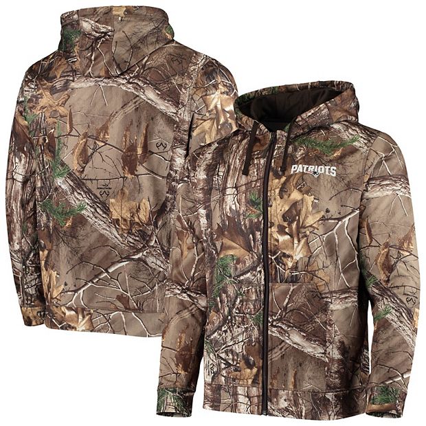 Men's Dunbrooke Realtree Camo Philadelphia Eagles Trophy Tech Fleece  Full-Zip Hoodie