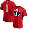 Men's Fanatics Branded Rui Hachimura Red Washington Wizards Playmaker Name & Number T-Shirt