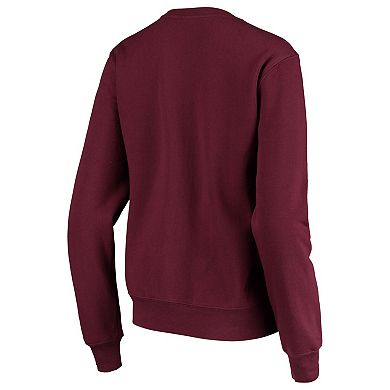 Women's Colosseum Maroon Arizona State Sun Devils Campanile Pullover Sweatshirt