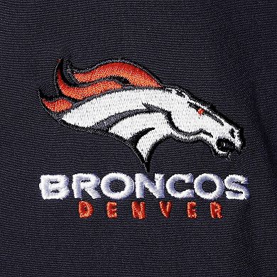 Women's Navy Denver Broncos Full-Zip Sonoma Softshell Jacket