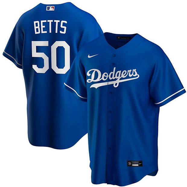 Men's Nike Mookie Betts Royal Los Angeles Dodgers 2020 Alternate Official  Replica Player Jersey