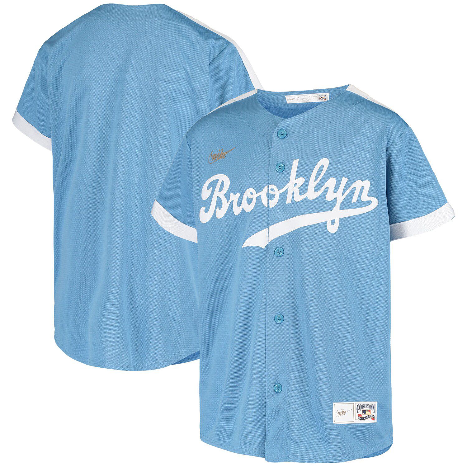 brooklyn dodgers light blue jersey