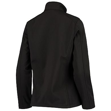 Women's Black New Orleans Saints Full-Zip Sonoma Softshell Jacket
