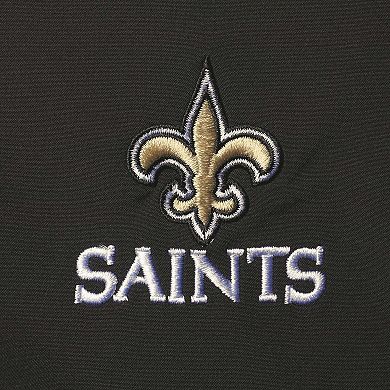 Women's Black New Orleans Saints Full-Zip Sonoma Softshell Jacket