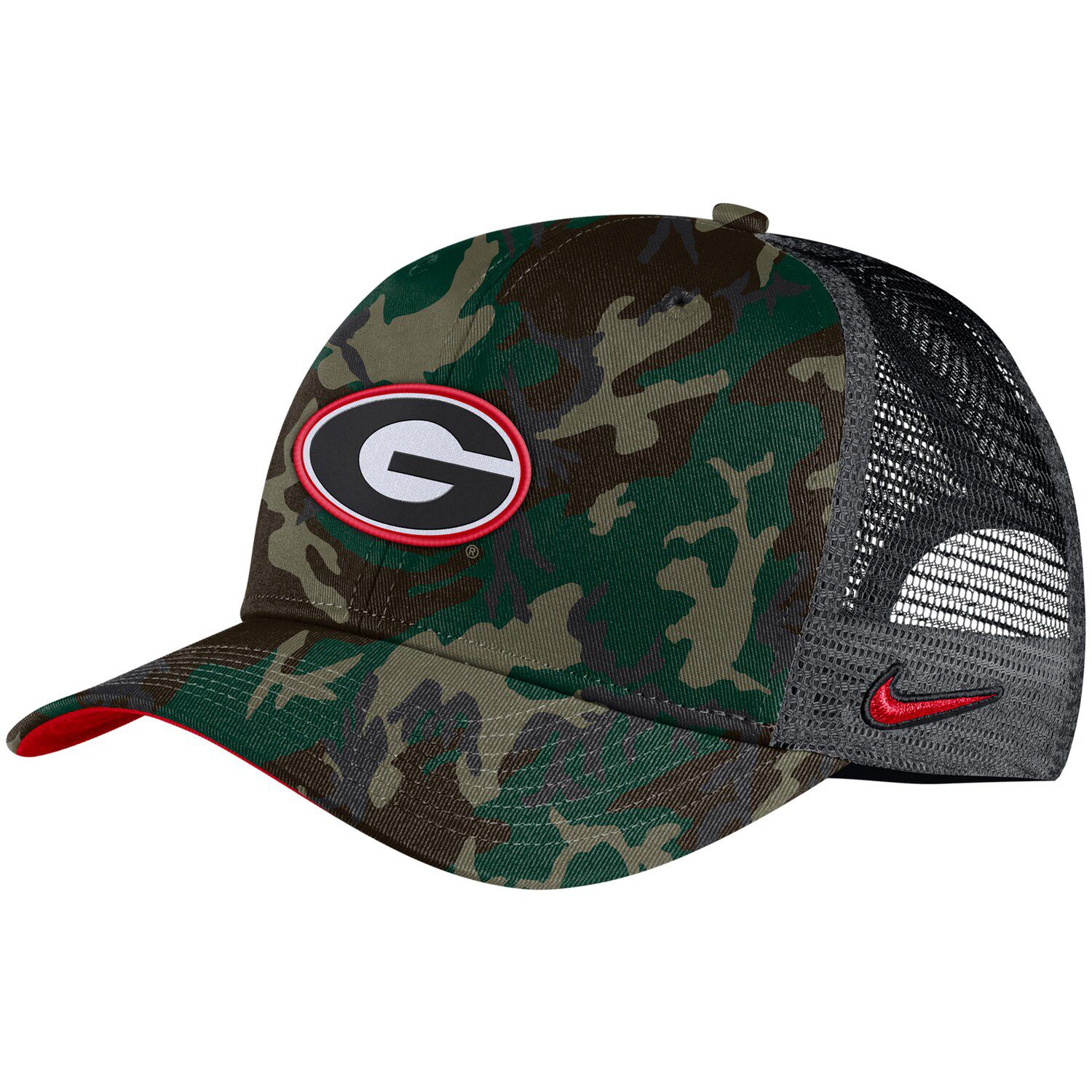 nike camo snapback