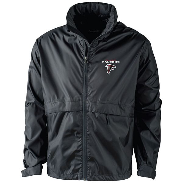 Men's Dunbrooke Black Philadelphia Eagles Circle Sportsman Waterproof Packable Full-Zip Jacket, Size: XL