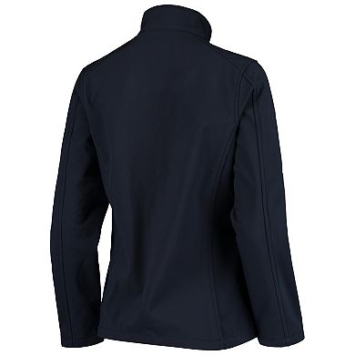 Women's Navy New England Patriots Full-Zip Sonoma Softshell Jacket