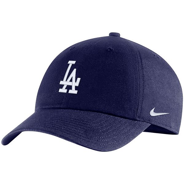 Men's Nike Royal Los Angeles Dodgers Logo Heritage 86 Adjustable Hat