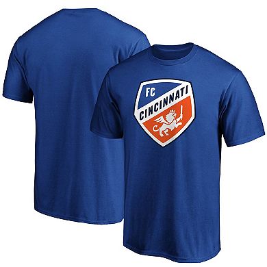 Men's Fanatics Branded Royal FC Cincinnati Team Primary Logo T-Shirt