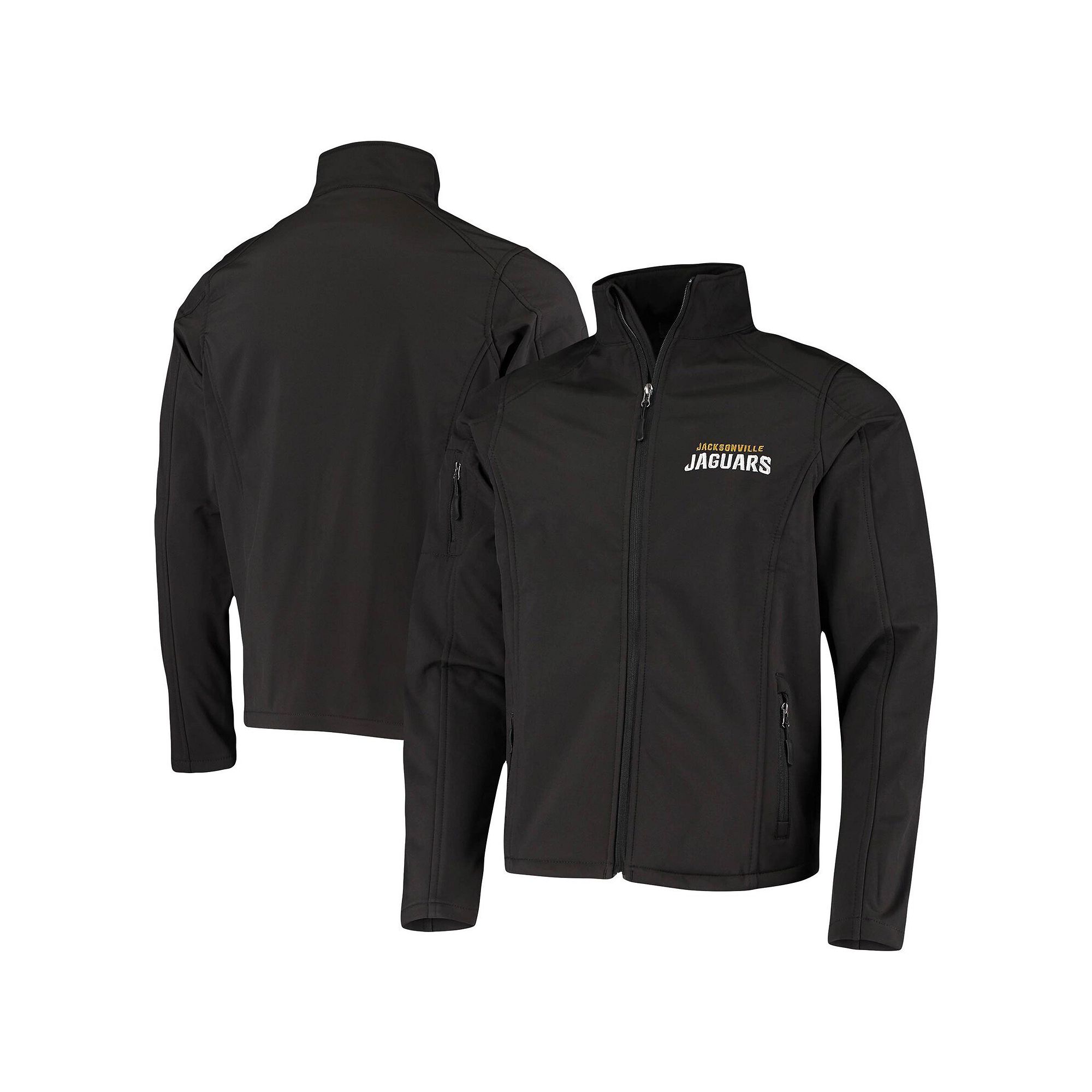 Mens Dunbrooke Black Jacksonville Jaguars Sonoma Softshell Full-Zip Jacket