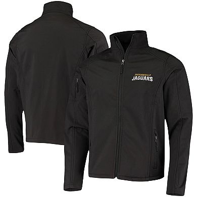 Men's Dunbrooke Black Jacksonville Jaguars Sonoma Softshell Full-Zip Jacket