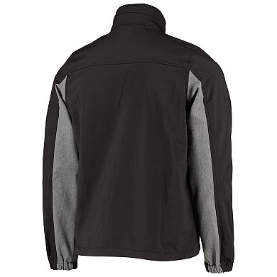 Men's Dunbrooke Black Atlanta Falcons Circle Zephyr Softshell Full-Zip Jacket