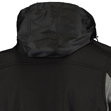 Men's Dunbrooke Black Atlanta Falcons Circle Zephyr Softshell Full-Zip Jacket