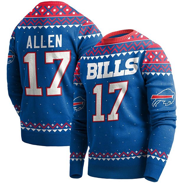 Buffalo Bills - Josh Allen Christmas Knitted Sweater For Men Women