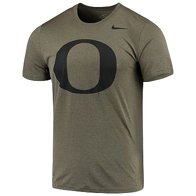 Men's Nike Olive Oregon Ducks Tonal Logo Legend Performance T-Shirt