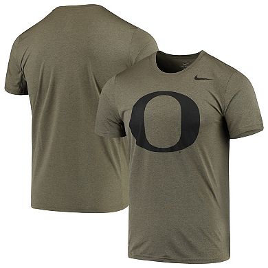 Men's Nike Olive Oregon Ducks Tonal Logo Legend Performance T-Shirt