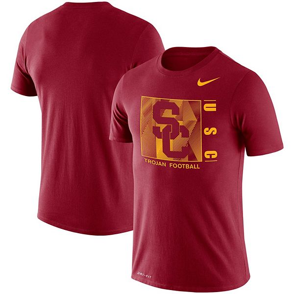Men's Nike Cardinal USC Trojans Team Issue Performance T-Shirt