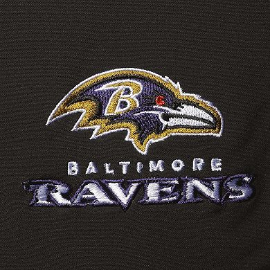 Women's Black Baltimore Ravens Full-Zip Sonoma Softshell Jacket