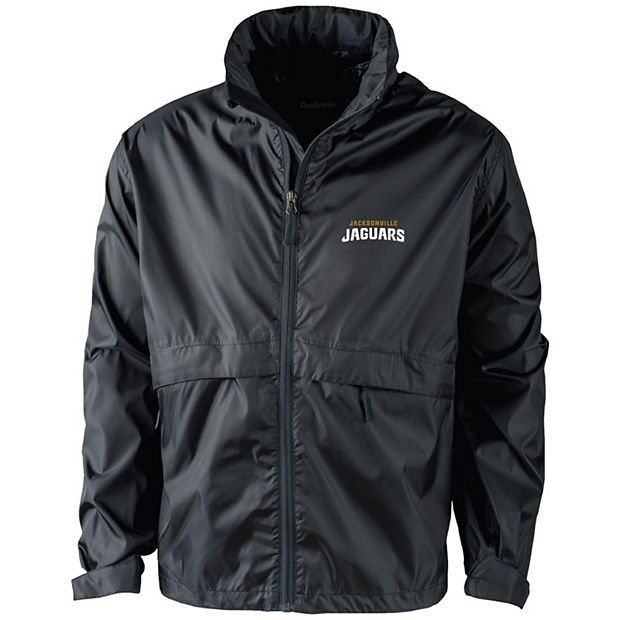 Jacksonville Jaguars Dunbrooke Circle Sportsman Waterproof Packable  Lightweight Full-Zip Jacket - Black