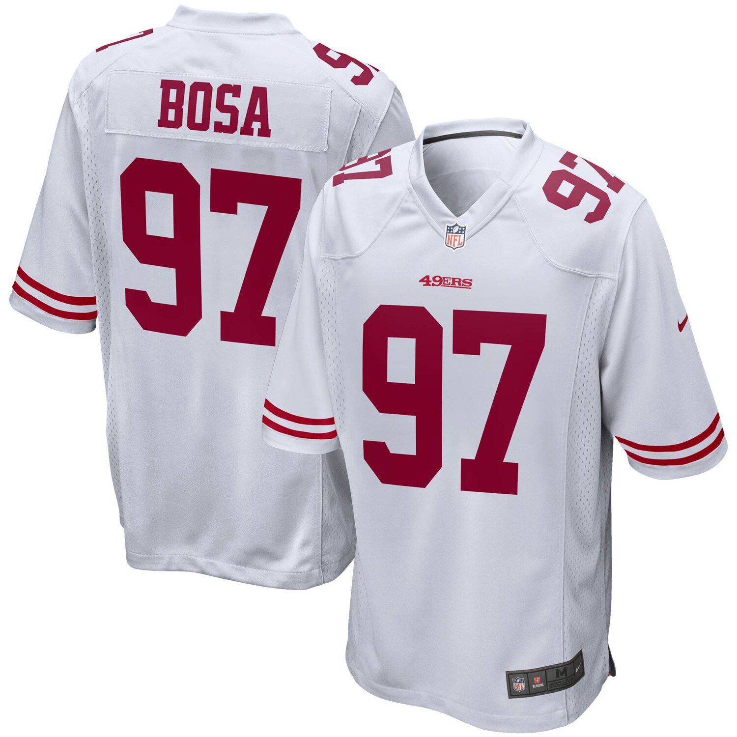 black 49ers jersey bosa