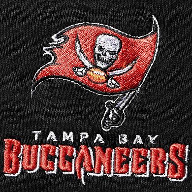 Men's Dunbrooke Black Tampa Bay Buccaneers Craftsman Thermal-Lined Full-Zip Hoodie