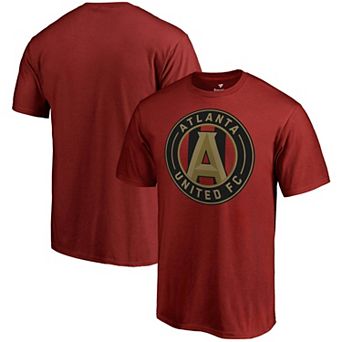 Men's Fanatics Branded Garnet Atlanta United FC Team Primary Logo T-Shirt