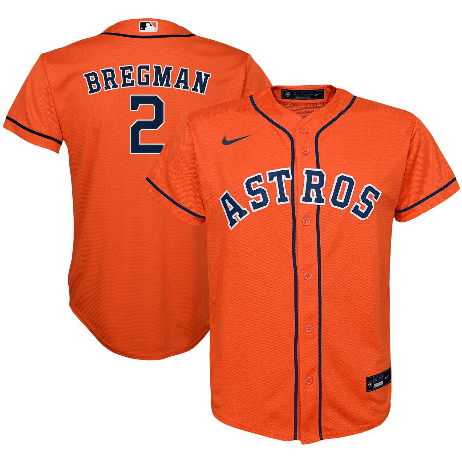 alex bregman youth jersey