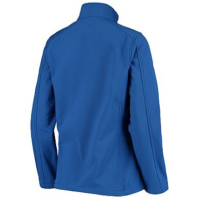 Women's Royal New York Giants Full-Zip Sonoma Softshell Jacket