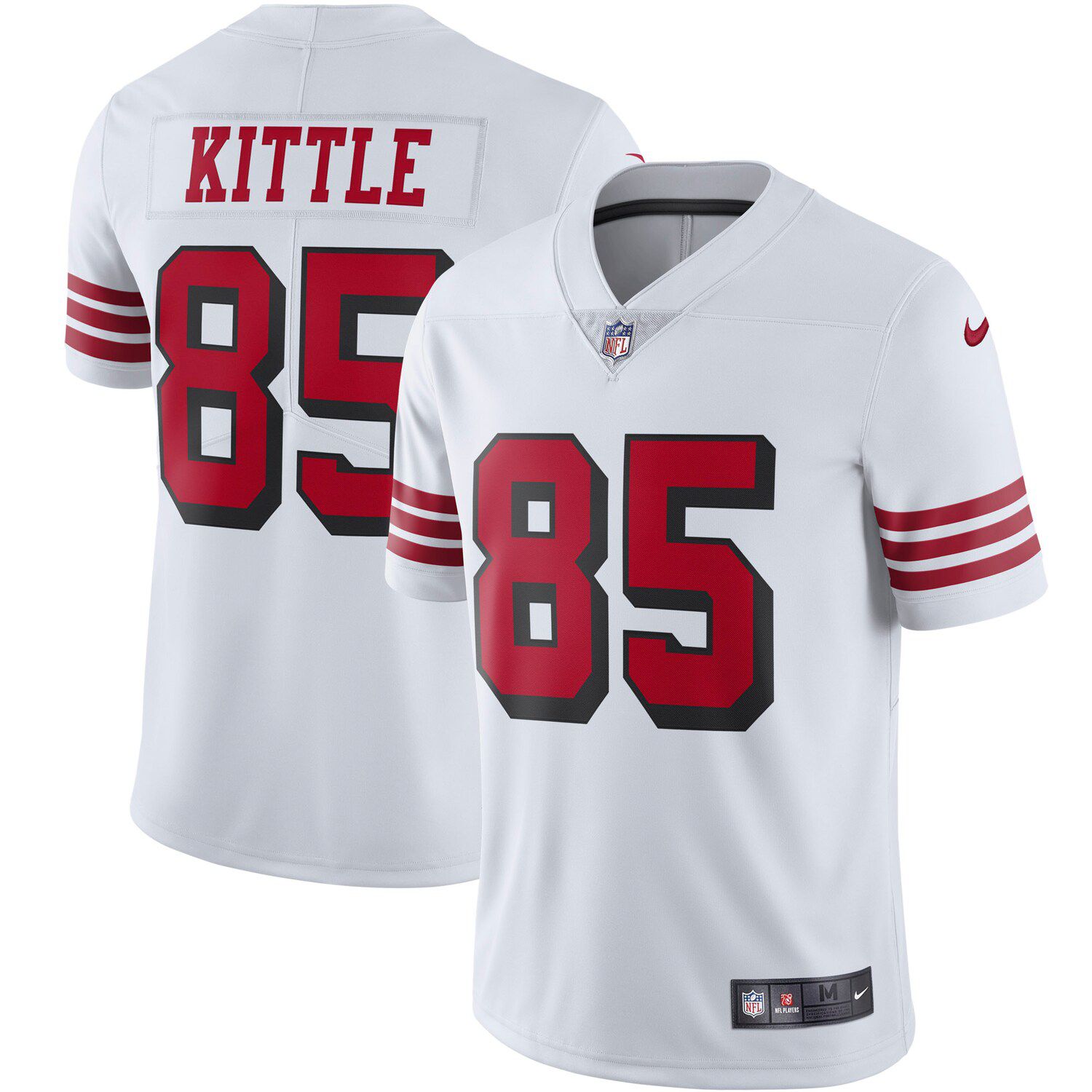 NFL_Jerseys 01A 5 Trey Lance 85 George Kittle Custom Football