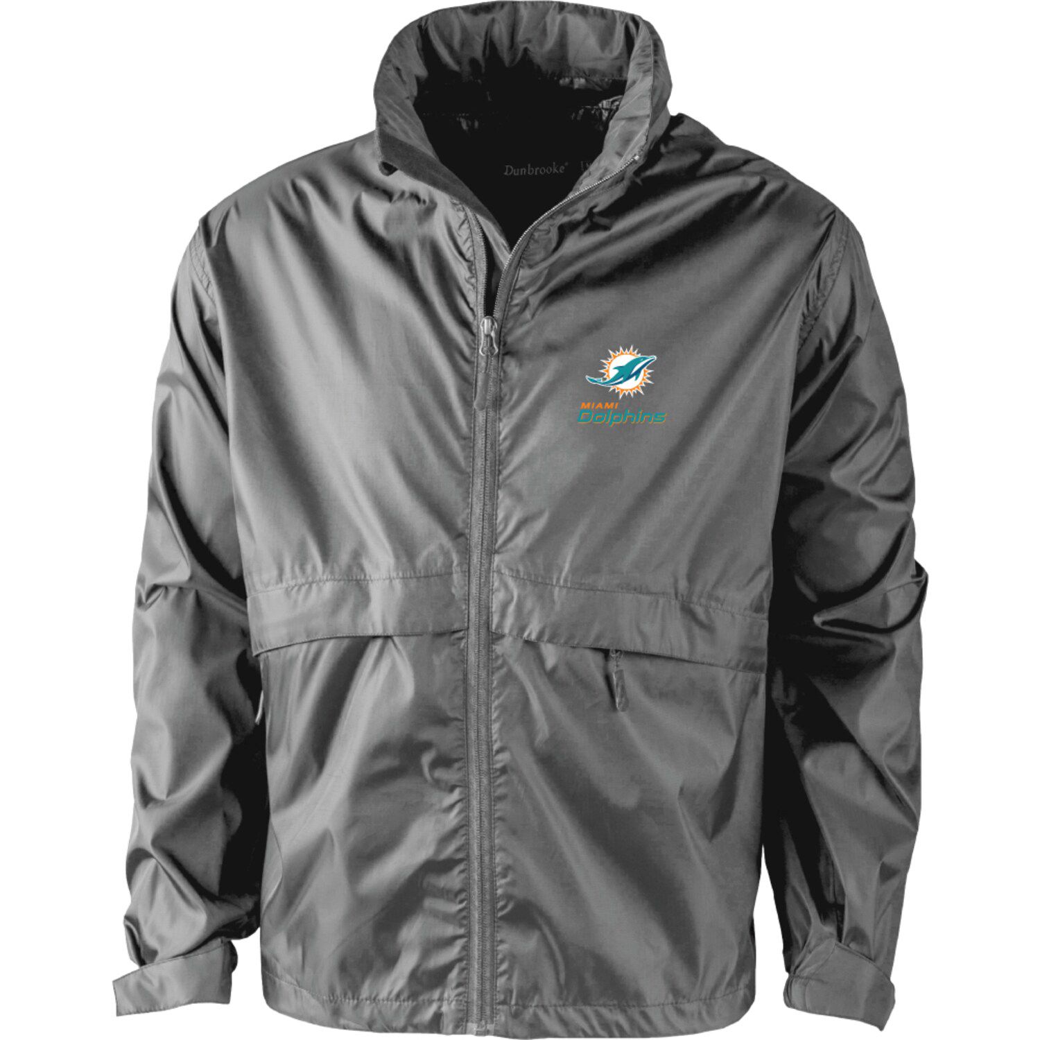 Miami Dolphins Dunbrooke Logo Legacy Stadium Full-Zip Jacket- Black