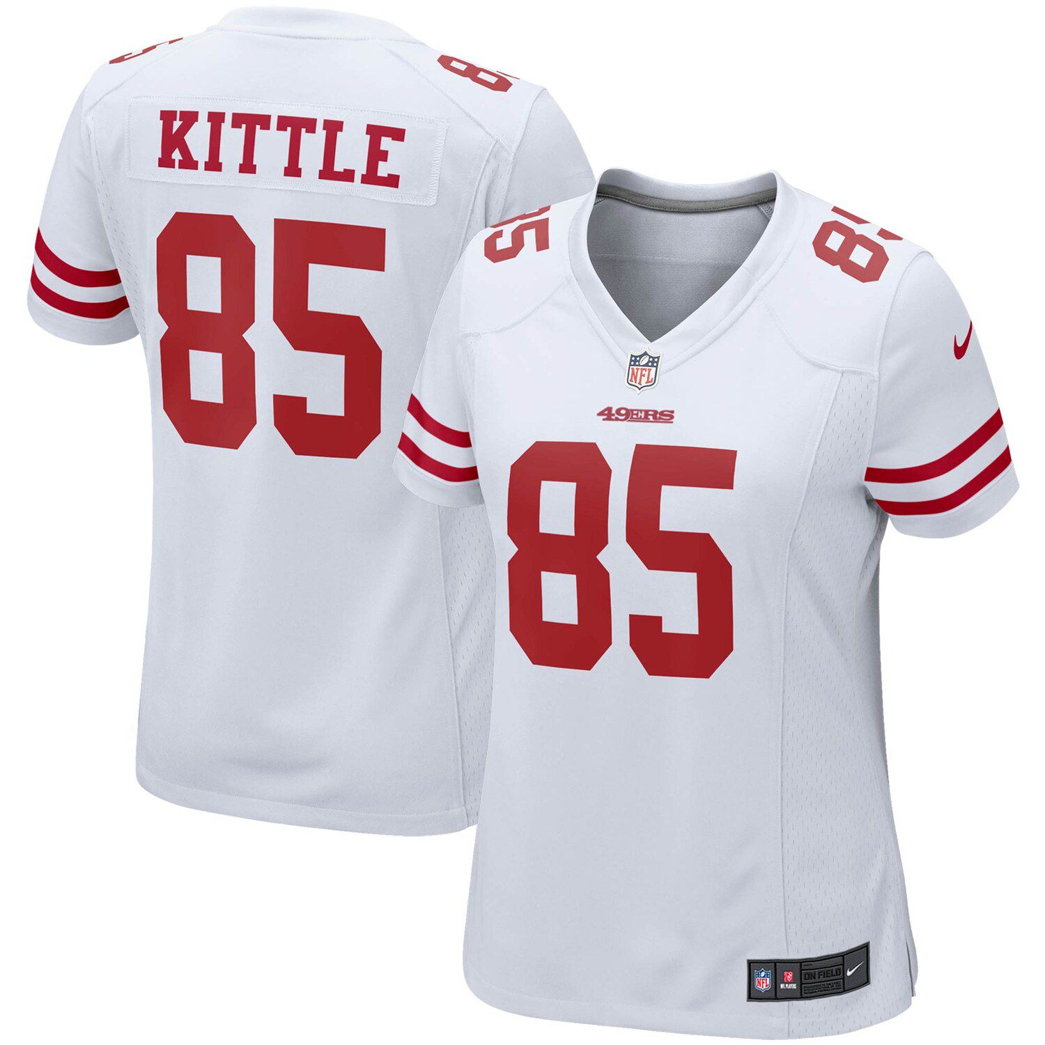 white 49ers jersey