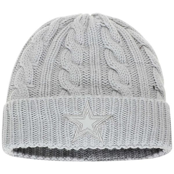 Nfl Dallas Cowboys Slab Knit Beanie - Gray : Target