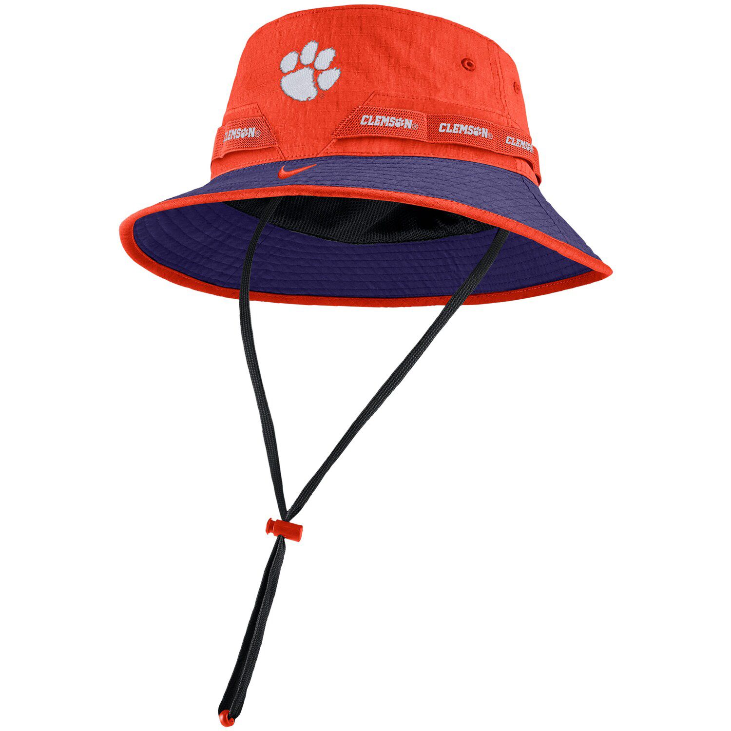 orange nike bucket hat