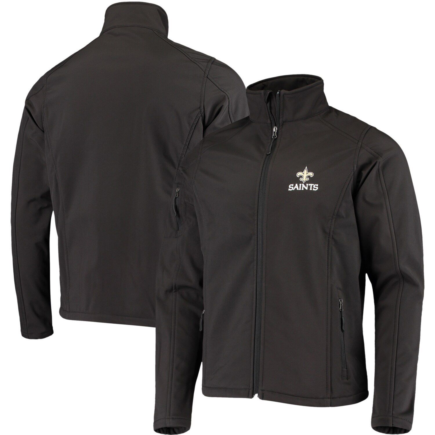 Image for Unbranded Men's Dunbrooke Black New Orleans Saints Sonoma Softshell Full-Zip Jacket at Kohl's.