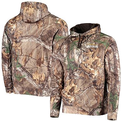 Men's Dunbrooke Realtree Camo Jacksonville Jaguars Circle Champion Tech Fleece Pullover Hoodie